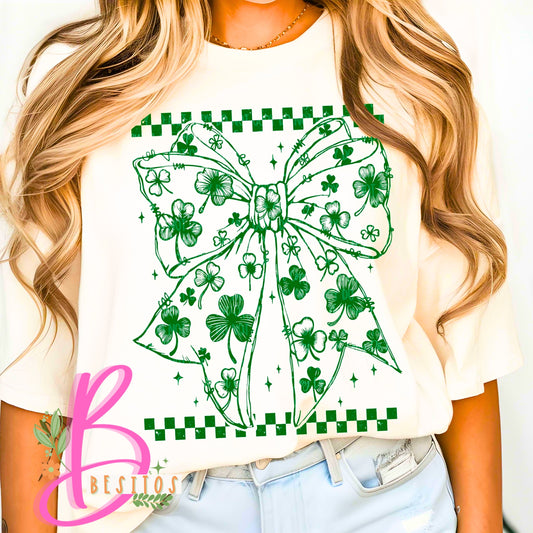 Coquette Bow St. Patrick's