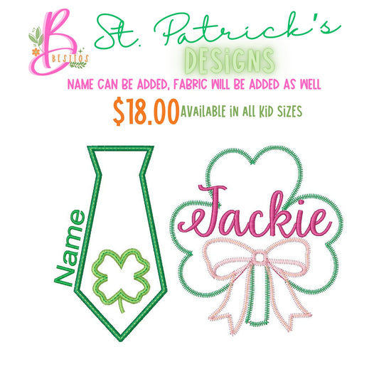 Kids Personalized St. Patrick's Shirt