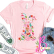 Floral Easter Bunny Shirt