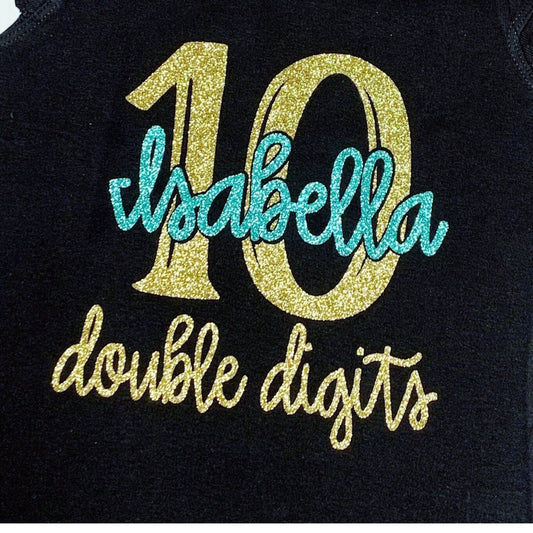 Double Digits Birthday Shirt