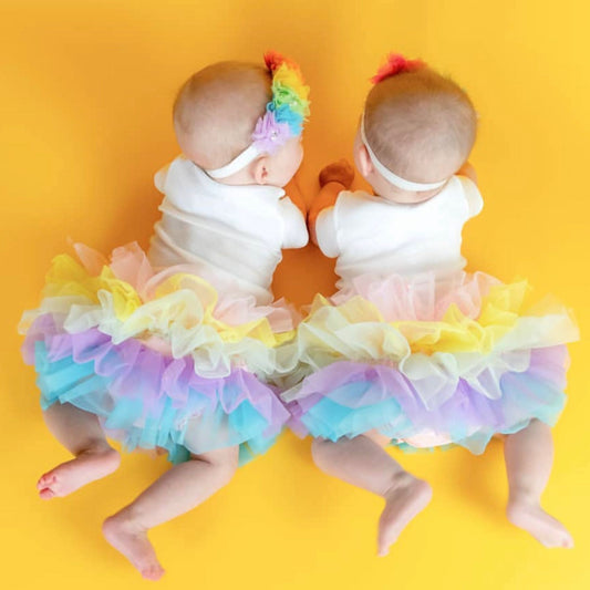 Pastel Rainbow Tutu Bloomer