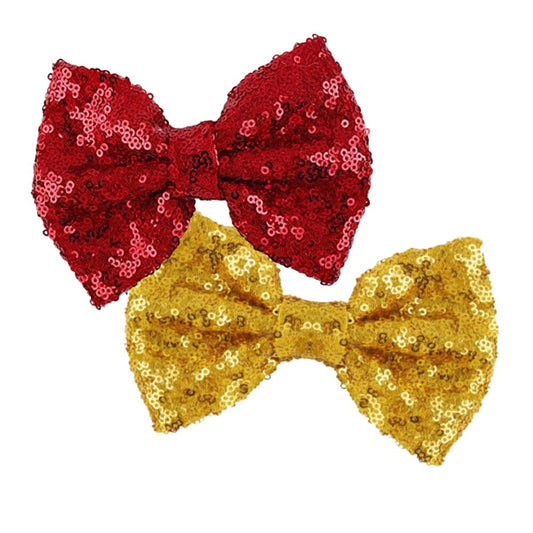 Sparkle Sequins Hair Bow